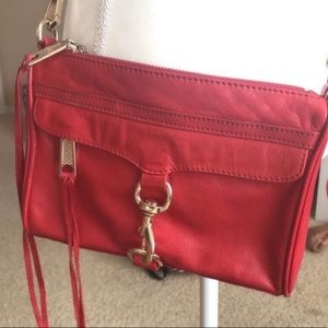 Rebecca Minkoff Red leather crossbody